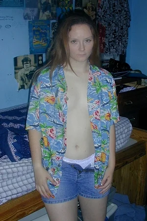 Интимные фото рыжей девушки